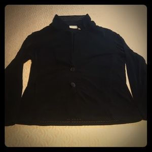 Chicos Travelers Black Jacket